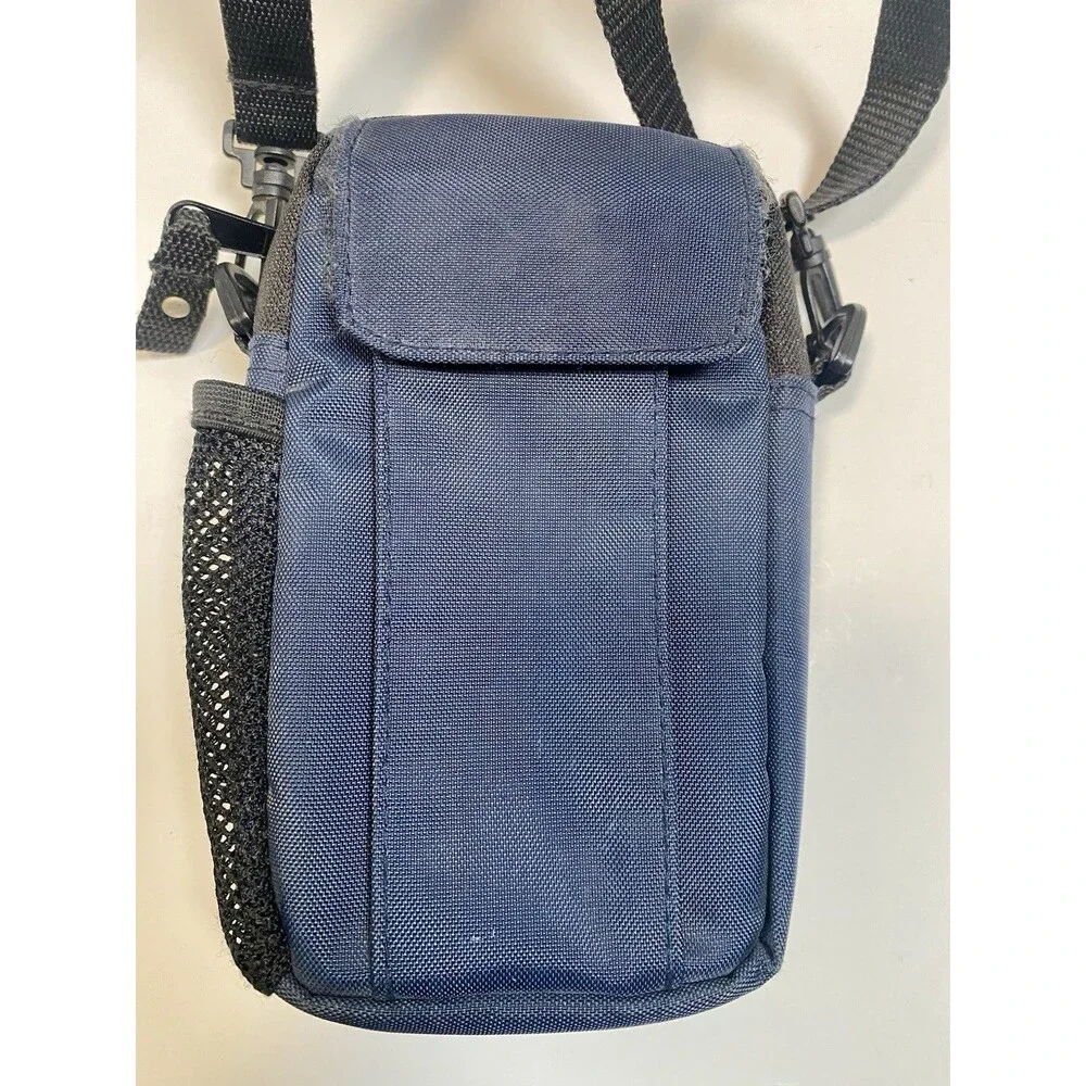 Vintage Camera Bag Shoulder Strap Padded Cloth/Nylon 7x4 G.H. Bass